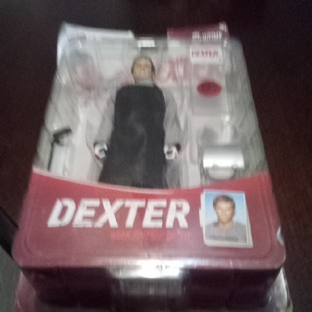Dexter Action Figure - Black and Gray